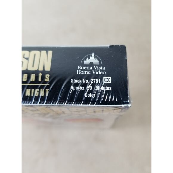 Johnny Carson VHS The Tonight Show 1990 New Sealed The King of Late Night Vtg - Picture 10 of 10